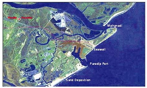 magery of Paradip Port and Adjacent Coast. | Download Scientific Diagram