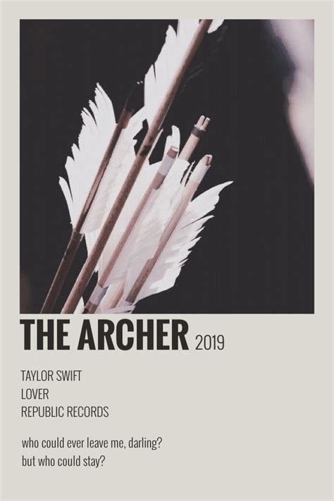 The archer taylor swift poster – Artofit