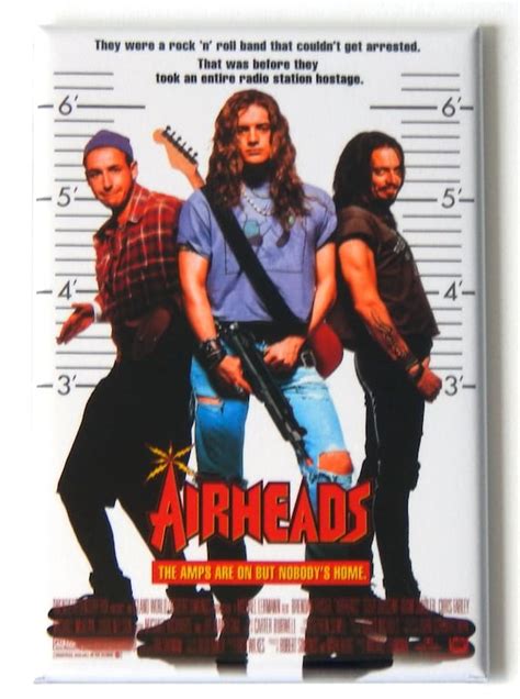 Airheads Movie Poster Fridge Magnet | Etsy