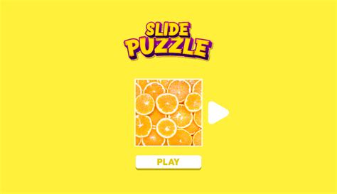 🕹️ Play Slide Puzzle Game: Free Online 3x3 & 4x4 Fruits Slide Puzzles ...