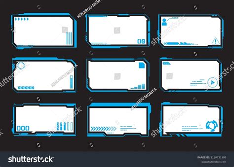 Vector Image Set Tv News Bar Stock Vector (Royalty Free) 2168721395 ...