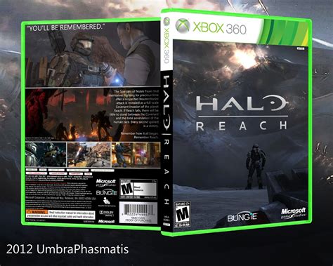 Viewing full size Halo: Reach box cover