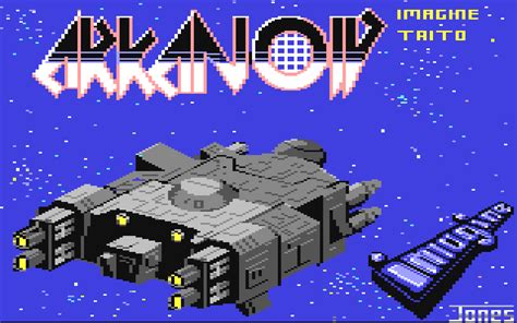 Arkanoid (1987) by Imagine C64 game