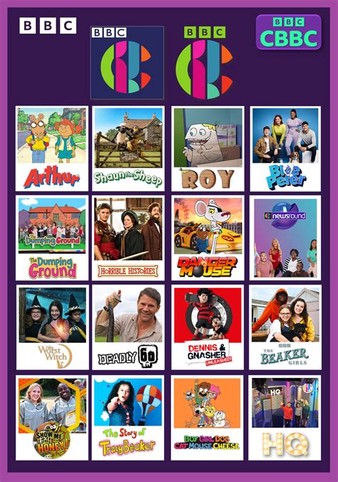 CBBC TV programmes from 2016 - 2023 by gikesmanners1995 on DeviantArt