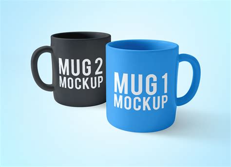 Free Ceramic Coffee Mug Mockup PSD Set - Good Mockups