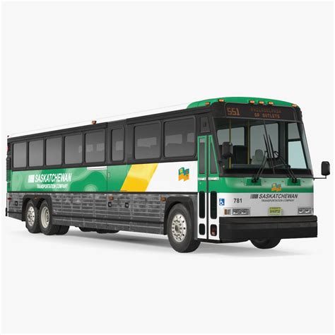 Intercity Bus MCI 102DL3 Simple Interior 3D Model $119 - .3ds .blend ...