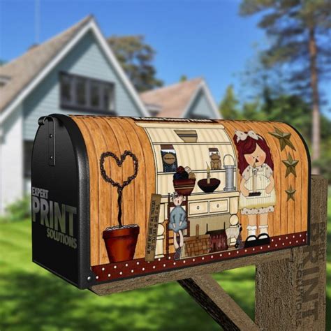 Afternoon Tea Party Decorative Curbside Farm Mailbox Cover - Expert ...