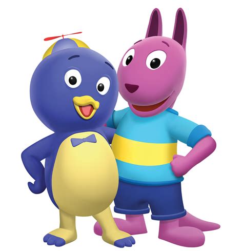 Cartoon Characters: Backyardigans (Large PNG's)