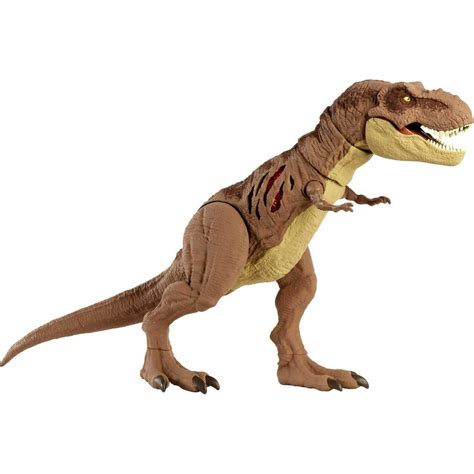 Jurassic World Extreme Damage Tyrannosaurus Rex Large Dinosaur Toy 4 ...