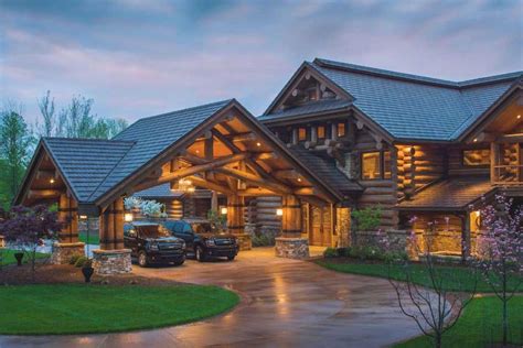 log homes images | House design, House exterior, Luxury homes dream houses