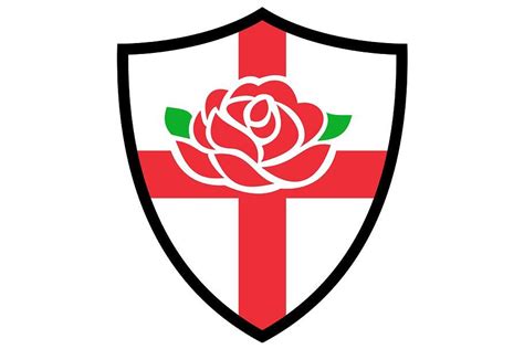 Rugby England English Rose Shield | Rugby wallpaper, England flag ...