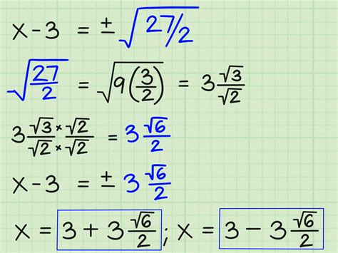 3 Ways to Solve Quadratic Equations - wikiHow