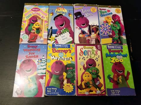 Barney Vhs Lot 35 - photos and vectors