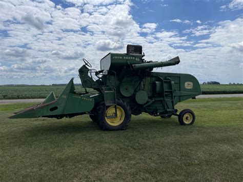 1963 John Deere 45 Combine with 210 Corn Head for Sale at Auction ...