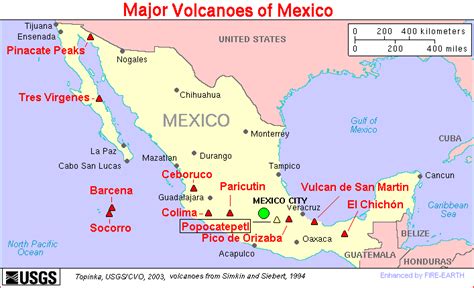 active volcanoes in mexico | Mexico volcano, Fired earth, Mexico