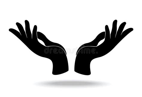 Hands Holding Design Vector, Hands Pray Logo Stock Vector ...