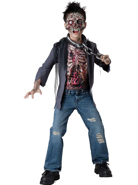 Zombie Unchained Horror Costume for Kids | eBay