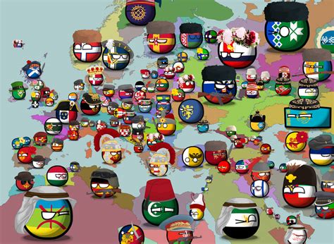 Alternate map of Europe with countryballs #11 by comradeprophet27 on ...