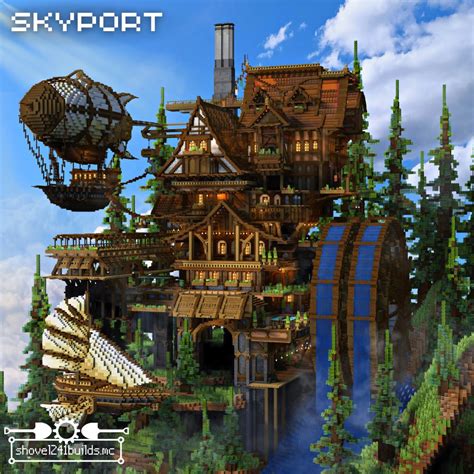 Steampunk Building Minecraft