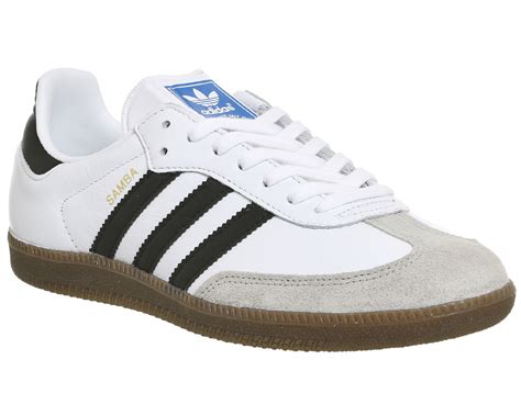 adidas Samba White Black Granite - Sneaker herren