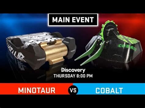 Main Event Pre-Fight Breakdown: Minotaur vs. Cobalt Battlebots WCVII ...