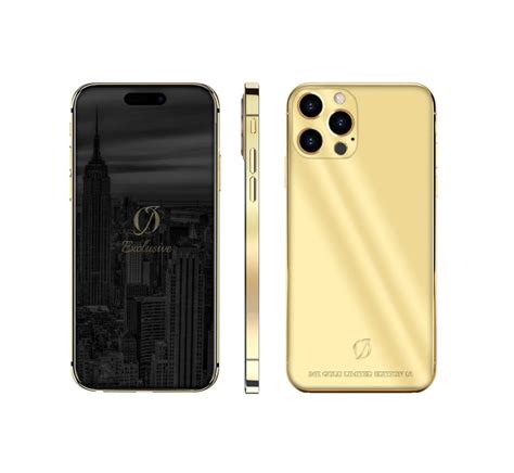 24K злато Iphone 15 Pro Max - OJ Exclusive