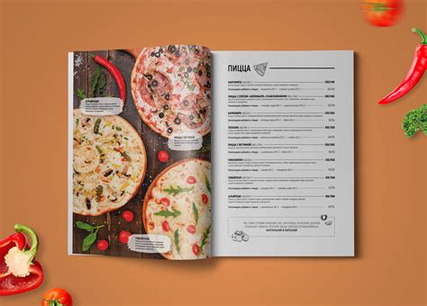 Menu design for "Piccolino" on Behance