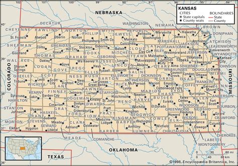 Kansas County Maps: Interactive History & Complete List