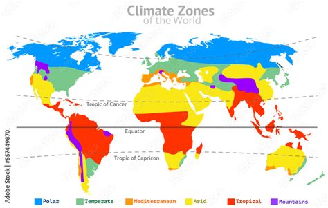 World Climate Zones Map Geographic Infographics Coloso | sexiezpix Web Porn