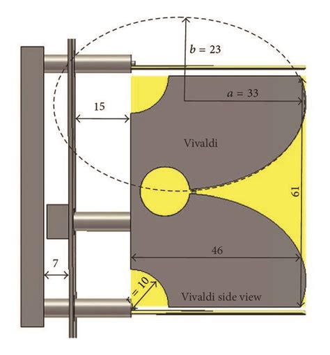 The simulation model of one radiator. (a) Dual polarized radiator ...