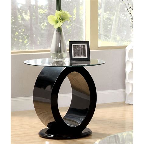 Furniture of America Opelle Modern O-shaped End Table - Walmart.com ...