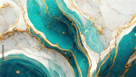 Top 65+ teal and gold marble wallpaper - in.cdgdbentre