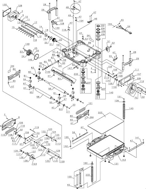 DeWALT DW735 Portable Thickness Planer Parts (Type 1) - DeWALT Planer ...