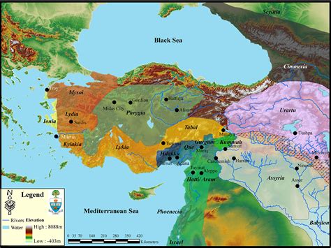 Anatolian Peninsula On World Map