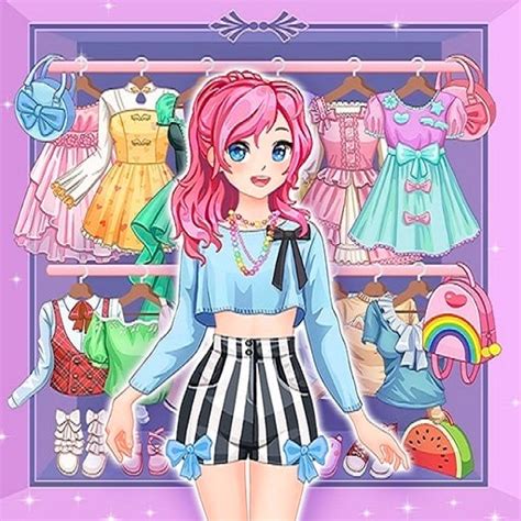 Anime Kawaii : Cute Dress Up Game Game - Play online at GameMonetize.co ...