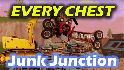 Every Chest Location in Junk Junction (Hidden Chests) Fortnite Guide ...