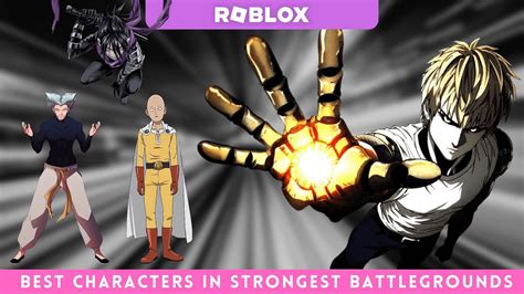 5 best characters in Roblox Strongest Battlegrounds