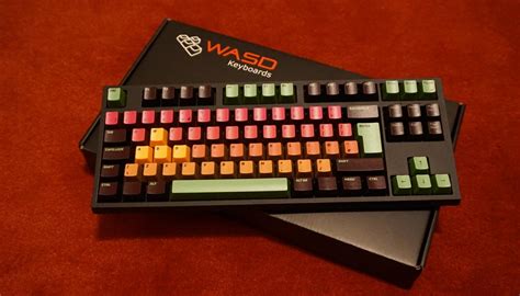 [photos] Our custom WASD keyboards for "Cobalt WASD" (the game) have ...