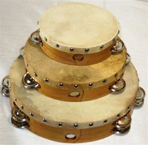 Set of 3 Tambourines | Tambourine, Settings, Treasures