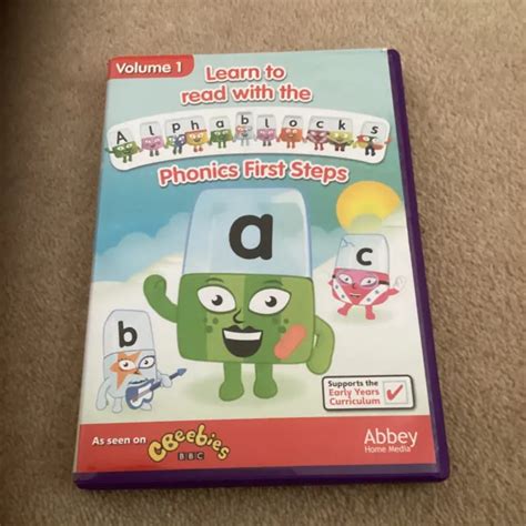 LEARN TO READ With Alphablocks - Phonics First Steps Volume 1 [DVD ...