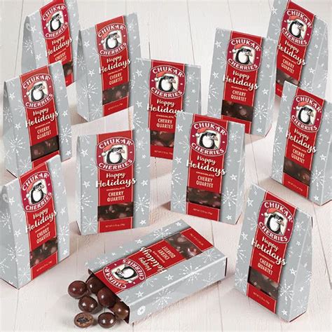 Chukar Cherries: Holiday Chocolate Cherry Quartet 12 Boxes Dried ...