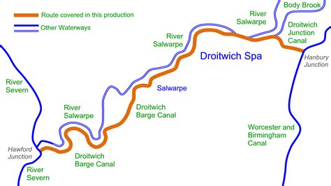 √ Stroudwater Canal Map