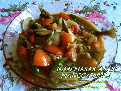 PinKitchen: IKAN MASAK ASAM MANGGA MUDA