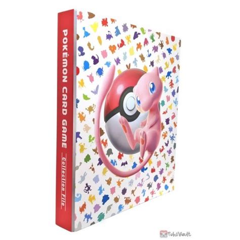 Pokemon Center 2023 Mew Pokemon Card 151 4 Ring Hardcover Large Card Binder