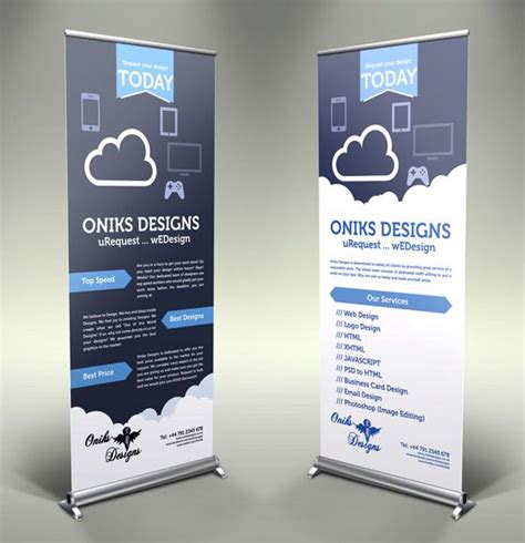 20 Creative Vertical Banner Design Ideas - Design Swan | Retractable ...