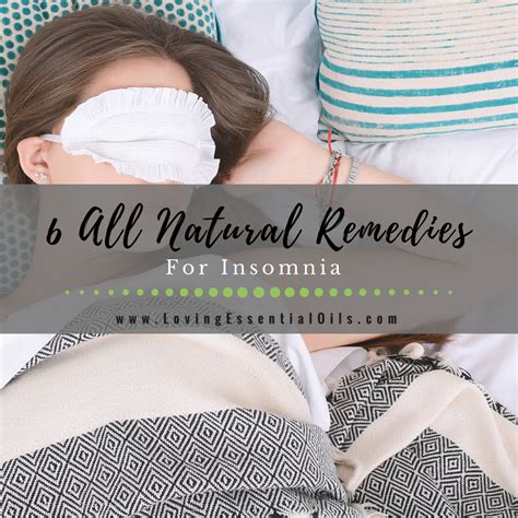 6 All Natural Sleep Remedies for Insomnia