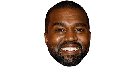 Kanye West (Smile) Celebrity Big Head - Celebrity Cutouts