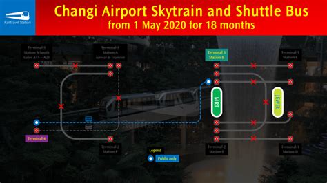 Changi Airport Skytrain | Free Train Transfer Between Terminals 1, 2 ...