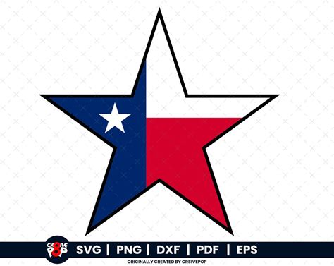 Texas Star Flag SVG, Texas Svg, Texas State Svg, Texas Png, Western Svg ...