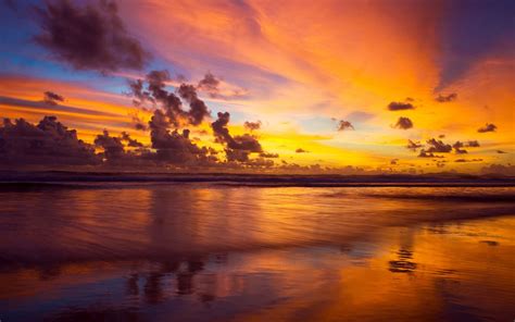 Orange Sunset Wallpapers - Wallpaper Cave